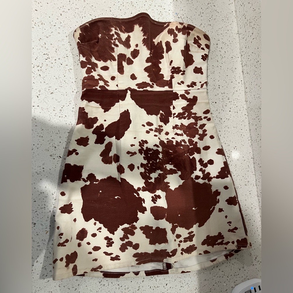 Show me your MuMu cow print dress